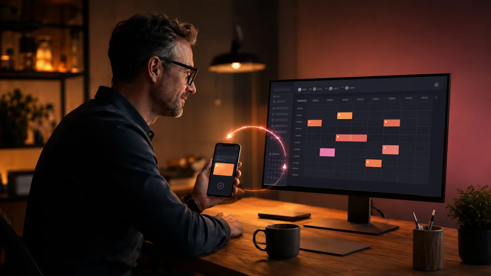 Blog-Titelbild: Online-Terminbuchung mit Kalender-Sync für Betriebe